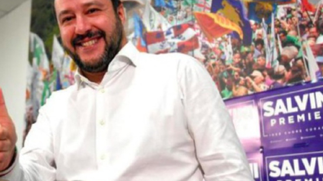 Il leader della Lega Matteo Salvini