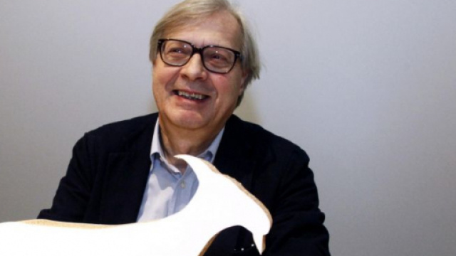 Vittorio Sgarbi neodeputato per Forza Italia
