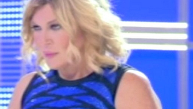 Il gesto scioccante di Nadia Rinaldi a Domenica Live
