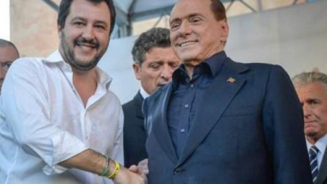 Matteo Salvini e Silvio Berlusconi, un passaggio di consegne quasi definitivo per la leadership del centrodestra