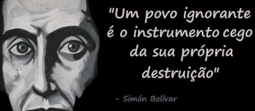 Est&aacute; mais do que provado que a falta de conhecimento em geral &eacute; uma amea&ccedil;a a nossa exist&ecirc;ncia