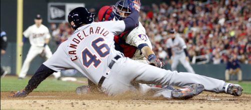 Jeimer Candelario is one of the young rising stars in Tigers organization. [Image via NBC Sports/YouTube]