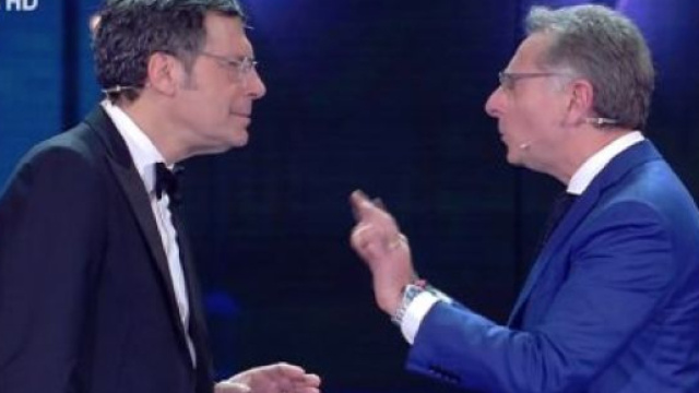 Fabrizio Frizzi &egrave; morto: la reazione dell'amico Bonolis