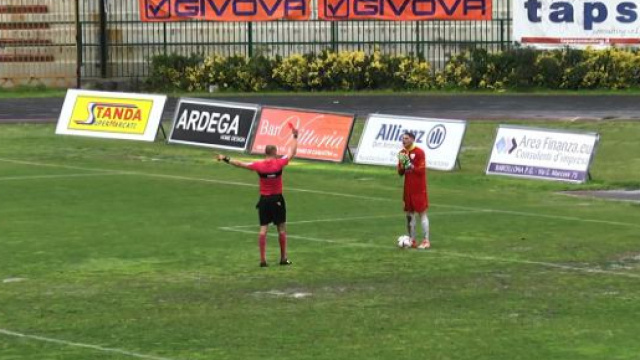 Prisco espulso durante Igea Virtus-Messina