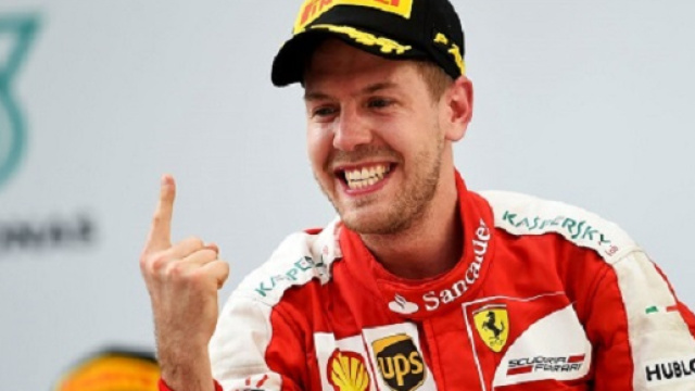 Sebastian Vettel, vincitore del primo GP di Formula Uno del 2018