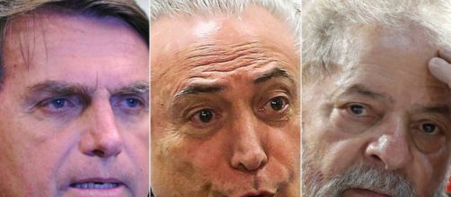 Lula, Temer e Bolsonaro encabe&ccedil;am entre os pol&iacute;ticos mais influentes do Brasil na atualidade