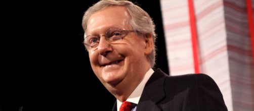 Mitch McConnell wants to legalize hemp. [image source: Gage Skidmore/Flickr]