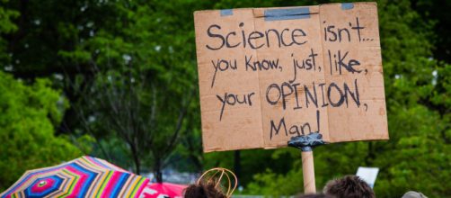 Sign from March For Our Lives protest - photo from Mobilus In Mobili, Flickr