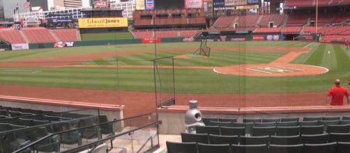 The calm before the storm as Opening Day approaches. - [Image via ehowhome / YouTube screencap]
