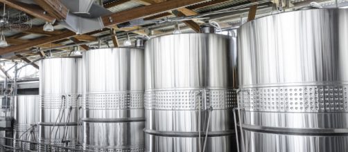 Stainless Steel Wine Drums at Jackson Triggs winery. -&mdash; (Image Credit: 'Math' Stock Up/Youtube)