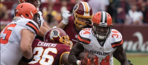 After four seasons with the Browns, Crowell will play for the Jets in 2018. [Image Source: Flickr | Keith Allison]