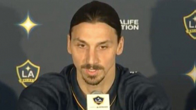 Ibrahimovic si presenta ai Los Angeles Galaxy e parla di Gattuso.