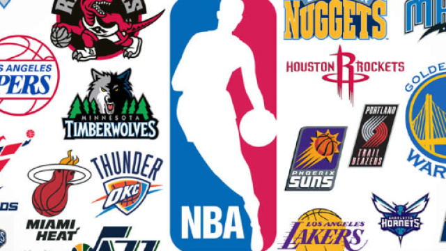 Mini Panier de Basket NBA Slam Jam Board + autocollants &eacute;quipes - panier-basket.fr