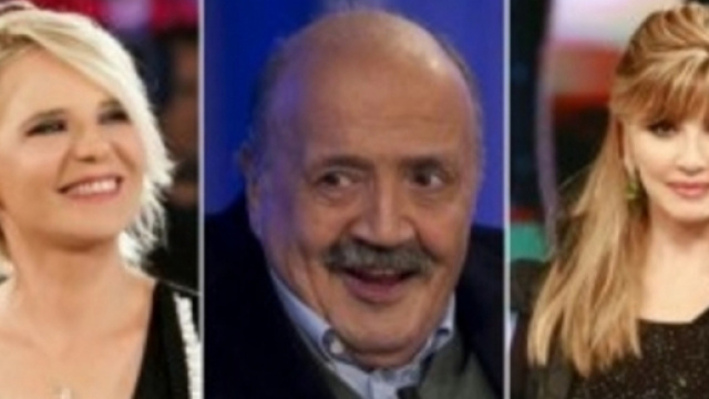 Maurizio Costanzo commenta la guerra degli ascolti tra Maria e Milly