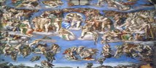Sistine Chapel fresc (Image Credit: Michelangelo en.wikipedia.org)