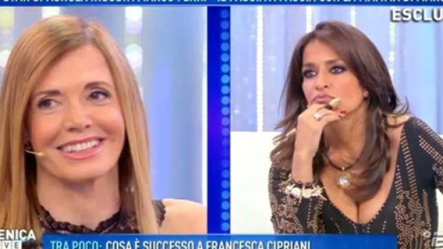 Da sinistra la madre di Marco Ferri e Aida Nizar