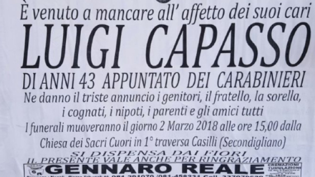 I funerali dell'omicida-suicida sono stati annullati