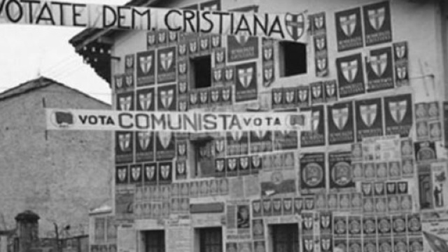 La campagna elettorale per le Elezioni Politiche del 1948, le prime dell'Italia Repubblicana