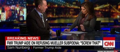 Sam Nunberg denies being drunk during interview. - [CNN Channel / YouTube screencap]