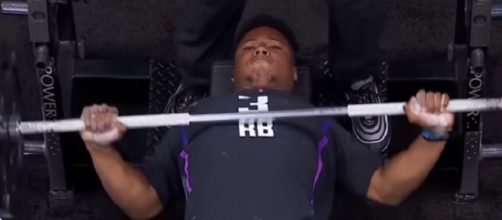 Saquon Barkley impressed everyone at the NFL Scouting Combine (Image Credit: NFL/YouTube)