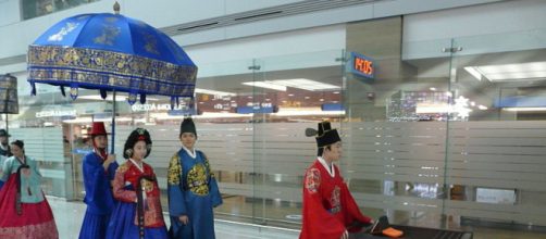 Seoul airport in winter (Image credit &ndash; Piotrus, Wikimedia Commons)