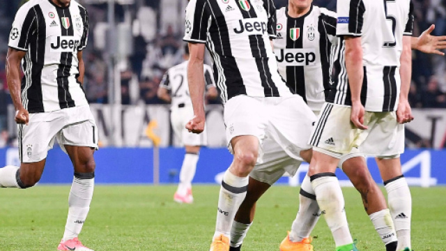 Juventus FC - Chiellini esulta dopo il goal