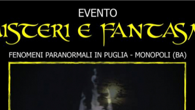 La locandina dell'evento che si terr&agrave; al Castello Carlo V il 15 aprile. L'evento &egrave; patrocinato dalla Citt&agrave; di Monopoli.