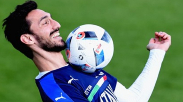 Davide Astori ai tempi della nazionale