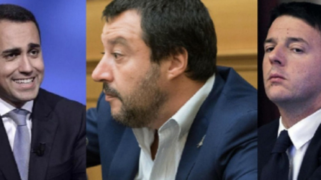Luigi Di Maio e Matteo Salvini, i mattatori delle Politiche 2018: Matteo Renzi &egrave; il grande sconfitto