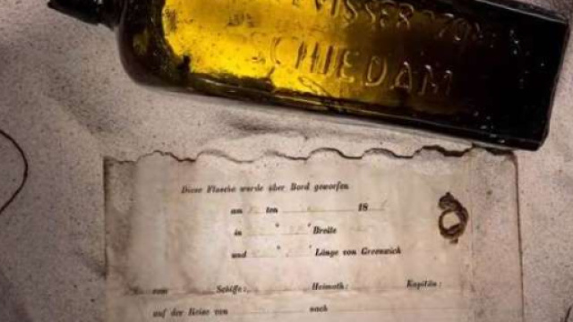 Messaggio in bottiglia ritrovato dopo 132 anni (via Google)