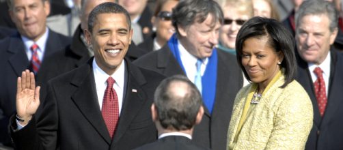 Barrack Obama's first Presidential Oath [Image source- wikipedia.org]