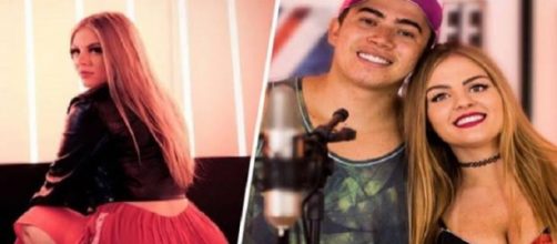 Lu&iacute;sa Sonza mant&eacute;m pelos da perna e desconsidera depila&ccedil;&atilde;o: 'S&atilde;o loiros'. (foto reprodu&ccedil;&atilde;o).