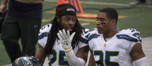 Richard Sherman (left) - Keith Allison via Flickr