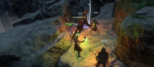 Working as a team in 'Pantheon' [Credit: YouTube/Pantheon: Rise of the Fallen]