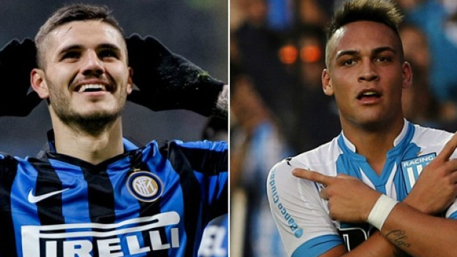 Icardi e Lautaro Martinez insieme