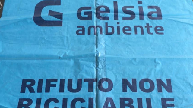 E' partita a Desio la raccolta con il sacco blu