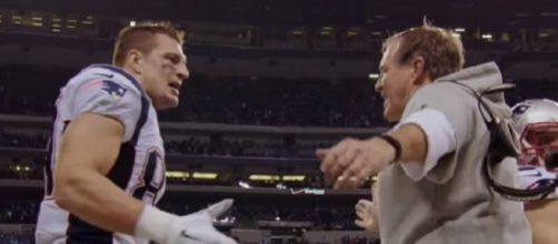 Bill Belichick has a reliable tight end in Rob Gronkowski (Image Credit: NFL/YouTube)