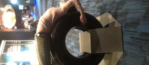 I just wanted to do yoga on a space tire Image credit own work - author