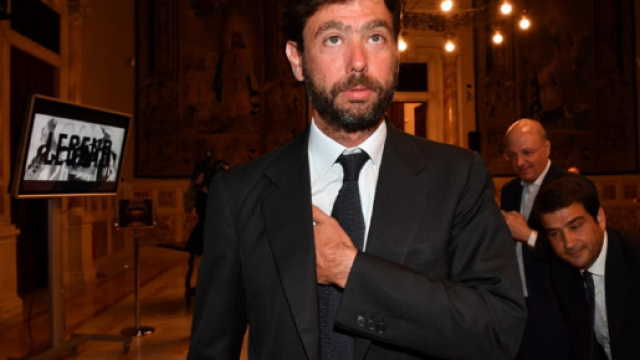 Juventus, il presidente Andrea Agnelli