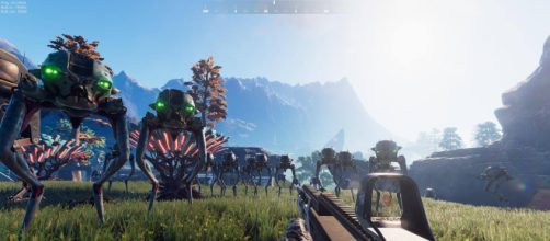 There are beautiful AAA quality graphics in 'Pantropy.' [image source: Facebook/Pantropy]