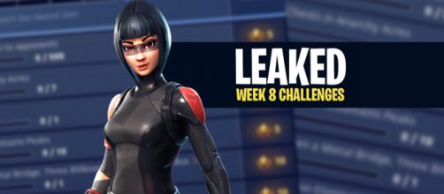 Week 8 challenges for "Fortnite Battle Royale" have been leaked. Image Credit: Own work