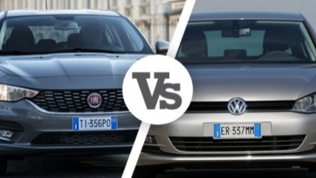 Fiat Tipo sfida Volkswagen Golf - phototourismbg.com
