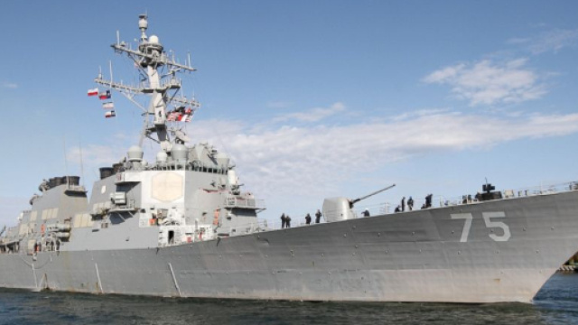 La USS Donald Cook, secondo i media turchi la nava statunitense sta facendo rotta verso la Siria