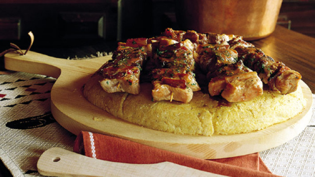 Ricetta Spiedini con polenta rustica - La Cucina Italiana - lacucinaitaliana.it