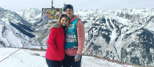 Dean and Lesley last month in Aspen. - [Image: Instagram / Dean Unglert]