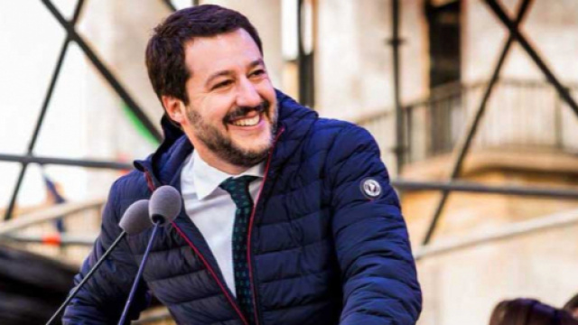 Il leader del Centrodestra, Matteo Salvini