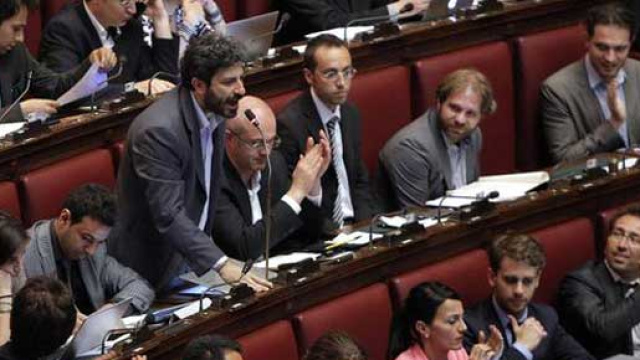 Il neo presidente della Camera, Roberto Fico