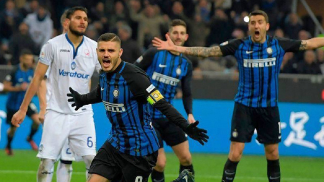 Inter. Atalanta. Icardi. Vecino. Gagliardini.