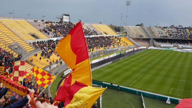 Lo stadio Via del mare di Lecce