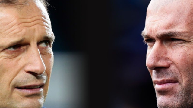 Massimiliano Allegri e Zinedine Zidane.